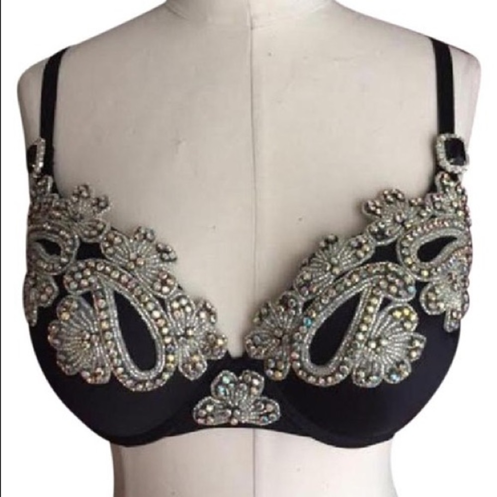 Marciano Bra Embellished Bling Crystal bra